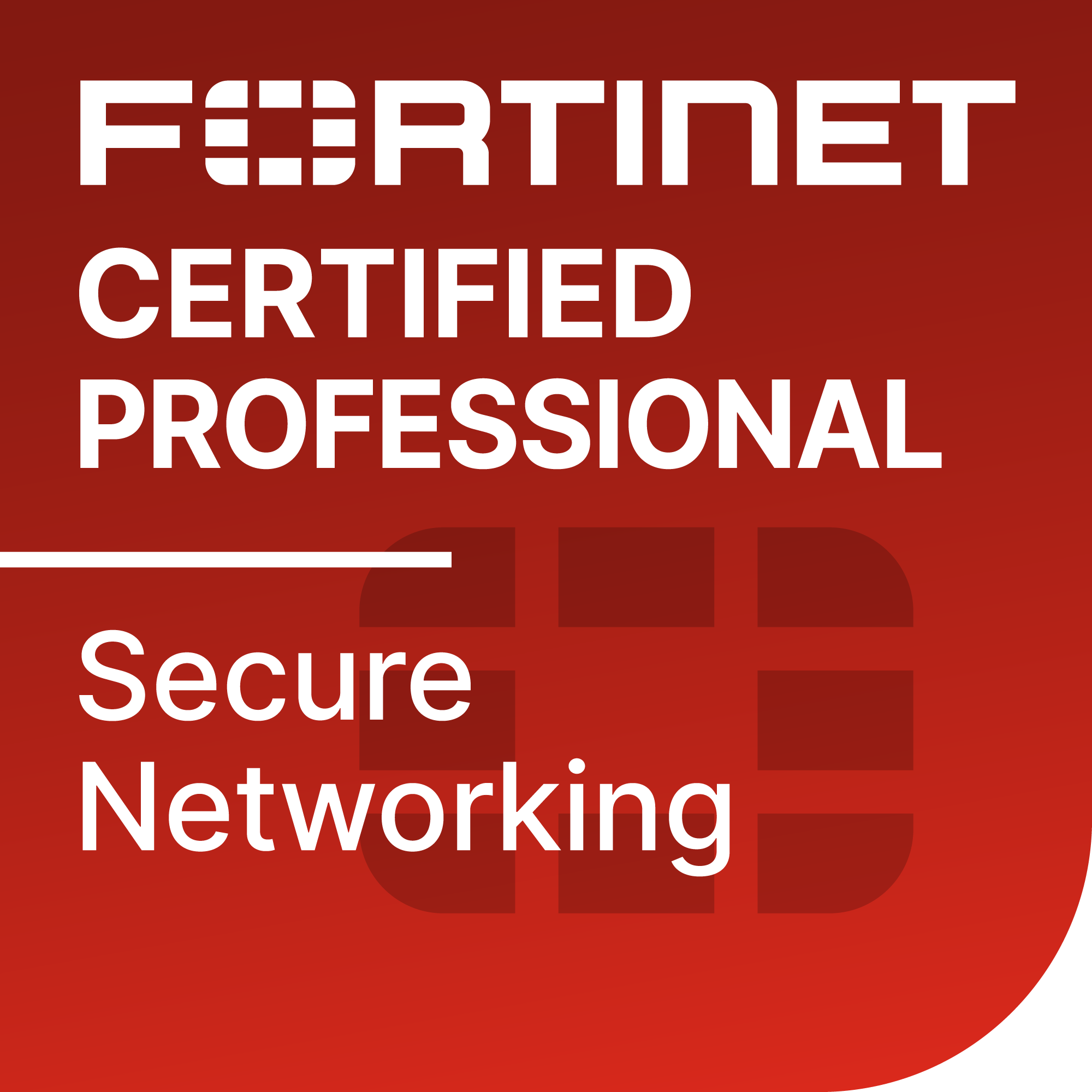Fortinet NSE certification badge