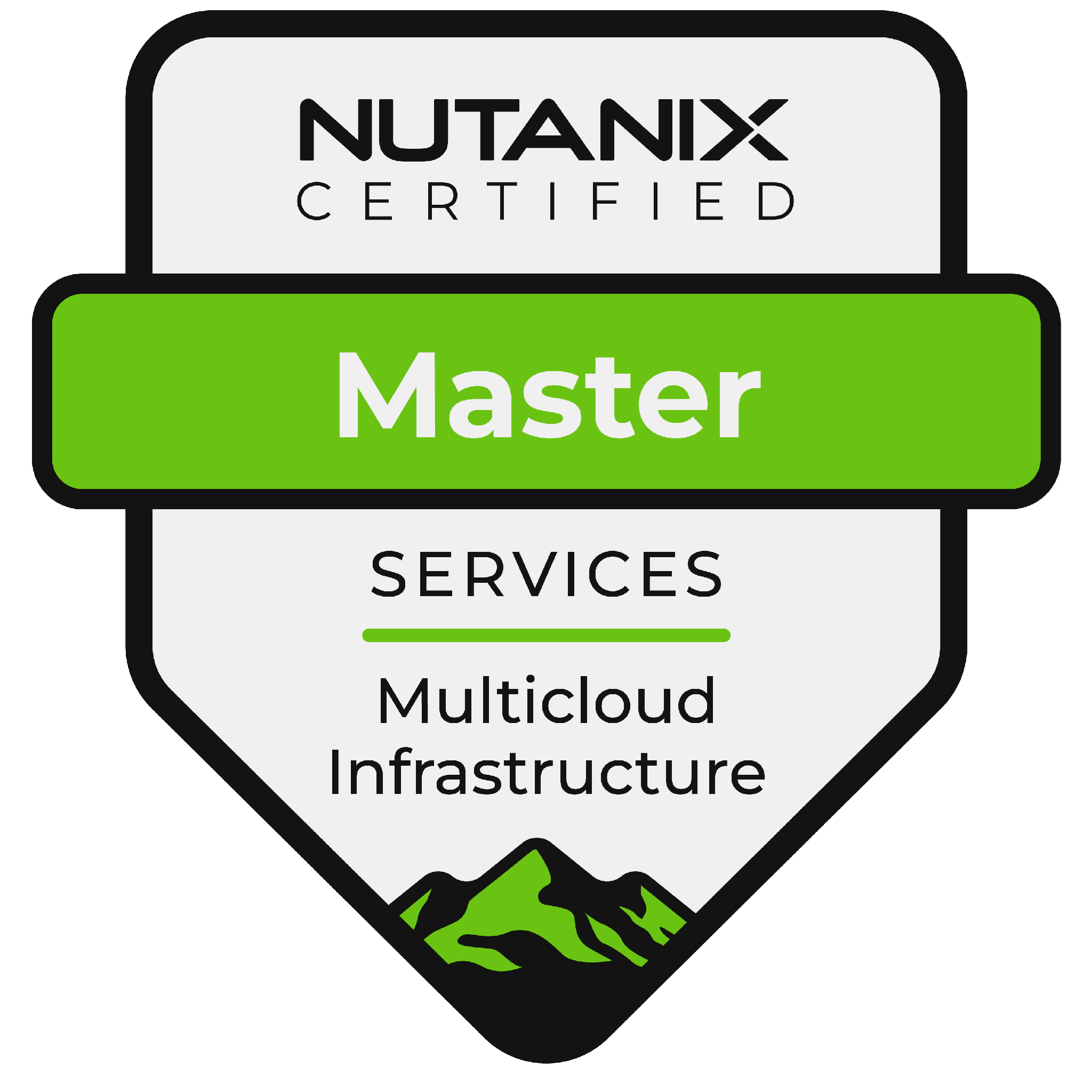 Nutanix NCS Multicloud Master certification badge